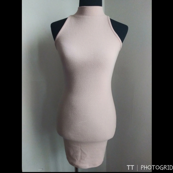 *3 for $15*Olivaceous mock neck bodycon dress